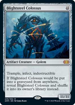 Blightsteel Colossus Double Masters